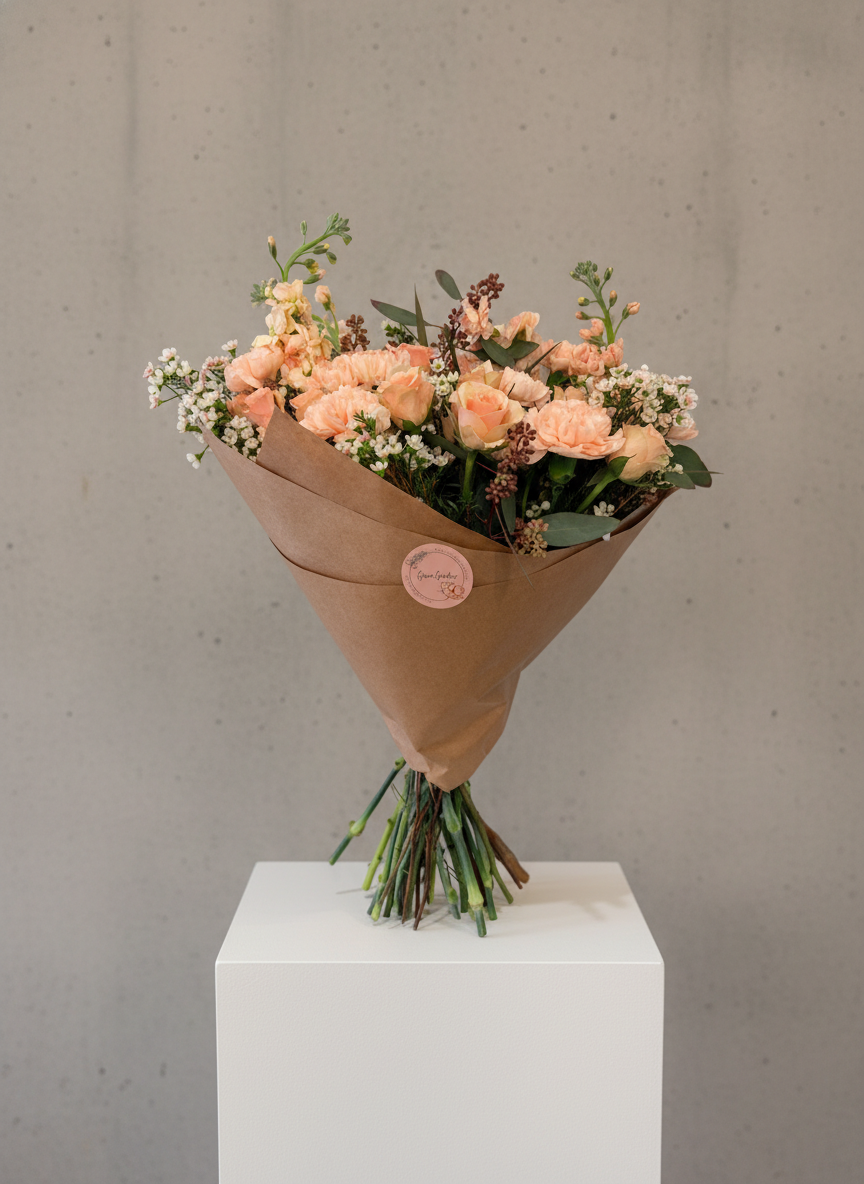 Mother's Day Hand-Wrapped Bouquet